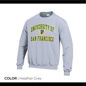 Champion University of San Francisco Crewneck